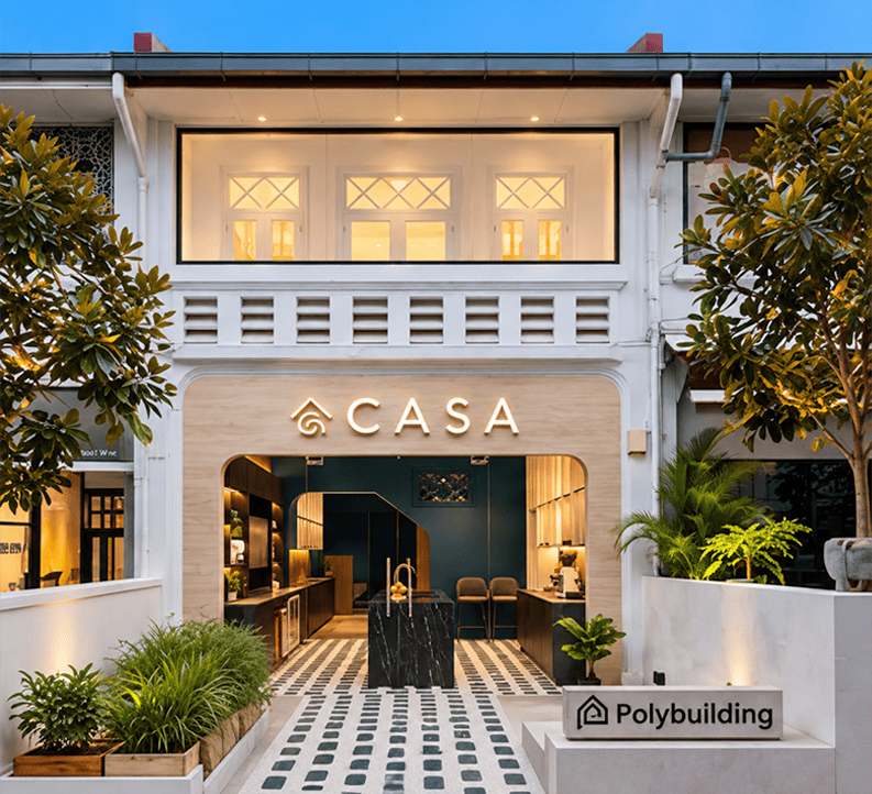 CASA Polybuilding exterior entrance