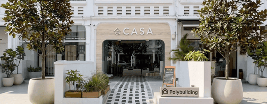 CASA Polybuilding street frontage